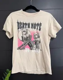 RIPPLE JUNCTION Anime Death Note Graphic Tee Unisex T-Shirt Adult Sz S EUC