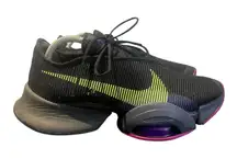 Nike Women's Size 10.5 US EUC Air Zoom SuperRep 2 Black Sneakers CU5925-010