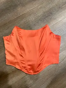 Orange Corset