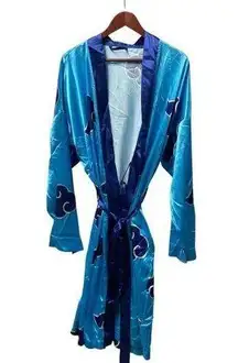 Oh My Senpai x Dream Con Blue Akatsuki Cloud Robe Kimono Cosplay Anime 4XL