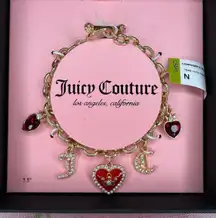 Juicy Couture Gold Charm Bracelet
