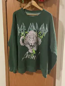 Def Leppard Sweatshirt size 3x