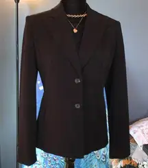 Apt 9 Size 4 Charcoal Black Blazer