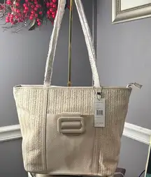 FRENCH CONNECTION STRAW TOTE