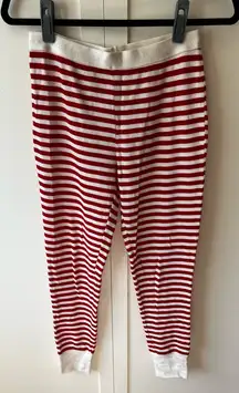 Victoria’s Secret NWT Women’s Red‎ Cream Stripe Joggers Loungewear Size Small