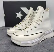 Converse Chuck Taylor Run Star Legacy CX Hi Top Egret Sneakers m-6.5/w-8 Unisex