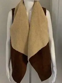 Champs Women's Brown Jacket/Coat/Vest Size M SKU 213