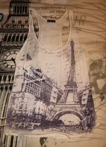 Eiffel Tower Tank Top