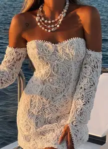 White Lace Dress