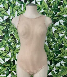 NWT PLT Ribbed Bodysuit A073