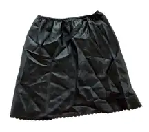 FLM Black Satin Pettislip