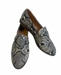 Stamped Snake Loafer