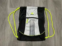 Adidas Black & Neon Yellow Training Gym Sack Bag