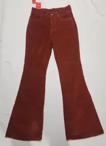 corduroy pants W28'' X L42'' flared pants
