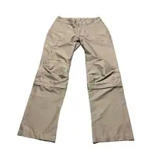 Patagonia women's convertible hiking pants‎ brown athletic size 10