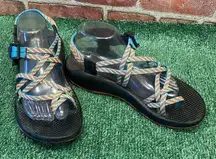 Chacos Chaco ZX 2 MultiRainbow Yampa Fiesta sandals size 11