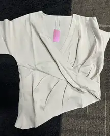 Lavish Ivy Cream Linen Set