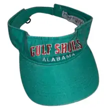 Gulf shores hat sun visor burn out sun washed Alvin’s Island adjustable