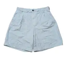 Everlane Womens Shorts The Tourist High Rise Cotton Linen Blend Mint Turquoise S