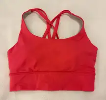 Lululemon Athletica Vibrant Red Sports Bra