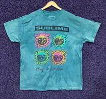 Sublime 40oz to Freedom Album Pop Art Rock Band T-Shirt XL