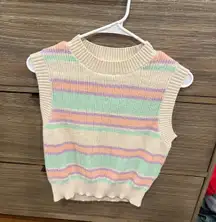 Southern Shirt Sweater-tank 