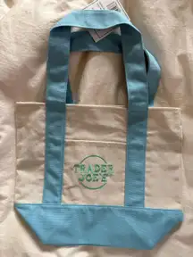 Trader Joe’s Mini Pastel Canvas Tote Bag