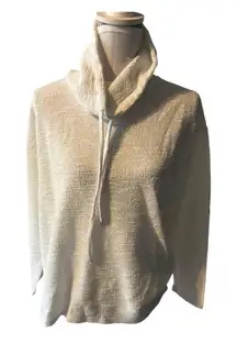 Jones New York White Turtleneck Sweatshirt Size M