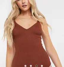 Abercrombie & Fitch Strappy Knit Bodysuit