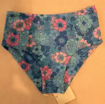 Kulani Kinis High Hip Floral Bikini Bottoms