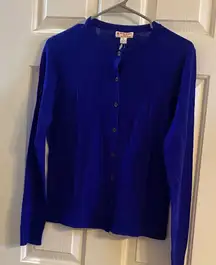 Brooks Brothers Royal Blue Cardigan