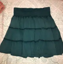 American Eagle Emerald Green Mini Skirt