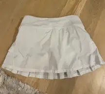 Aviva tennis skirt white