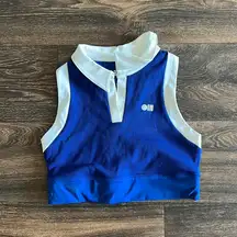 Polo Long Line Ribbed Bra