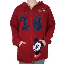 Disney Vintage 90s  Mickey Mouse 28 Fleece Jacket