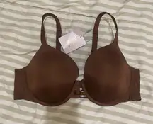 Savage X Fenty Brown T-Shirt Bra with Adjustable Straps