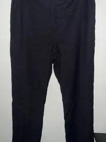 H&M dress pants white polkadots size 4