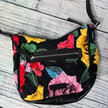 Vera Bradley Mini Vivian Crossbody Havana Rose Shoulder Bag Retired