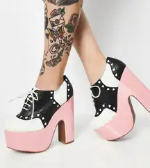 Sugar Thrillz Dolls Kill Peggy Platform Heels 7