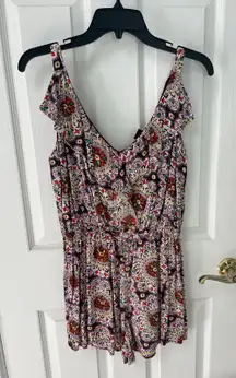 Patterned Romper