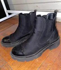 ZARA TRF Black Ankle Boots