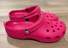 Crocs Classic Clogs Unisex hot pink Women’s 6