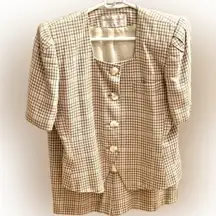 MichelleStuartVintage Versatile elegant suit  
Business-office -casual Sz 8 P