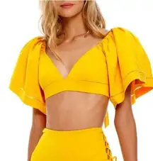 NEW AGUA BENDITA JAMBO BRETTA HOPE BIKINI TOP MEDIUM