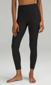 Lululemon Align High-Rise Ribbed Leggings Black Size 8 Soft Stretch Yoga