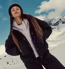 Free People Sunday Skies Waterproof Jacket Size Sm NWOT Ski/Snowboard WinterCoat