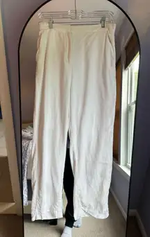 Abercrombie Curve Love Linen Blend Pants Tailored