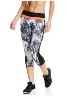 Womens 90 Degree By Reflex Yoga Active Life Fitness Cropped Leggings Pants  Sz L