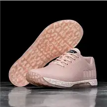 Nobull light pink trainers