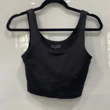 Champion Women's Black Workout Low Impact Bra Lined Sz M